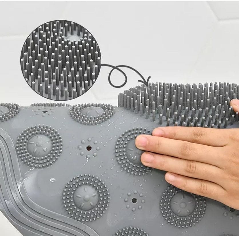Silicone Bathroom Shower Mats, Multifunctional Water Absorption Bathroom Mats, Non-Slip Floor Mat Silicone Bathroom Shower Mats, Multifunctional Water Absorption Bathroom Mats, Non-Slip Floor Mat